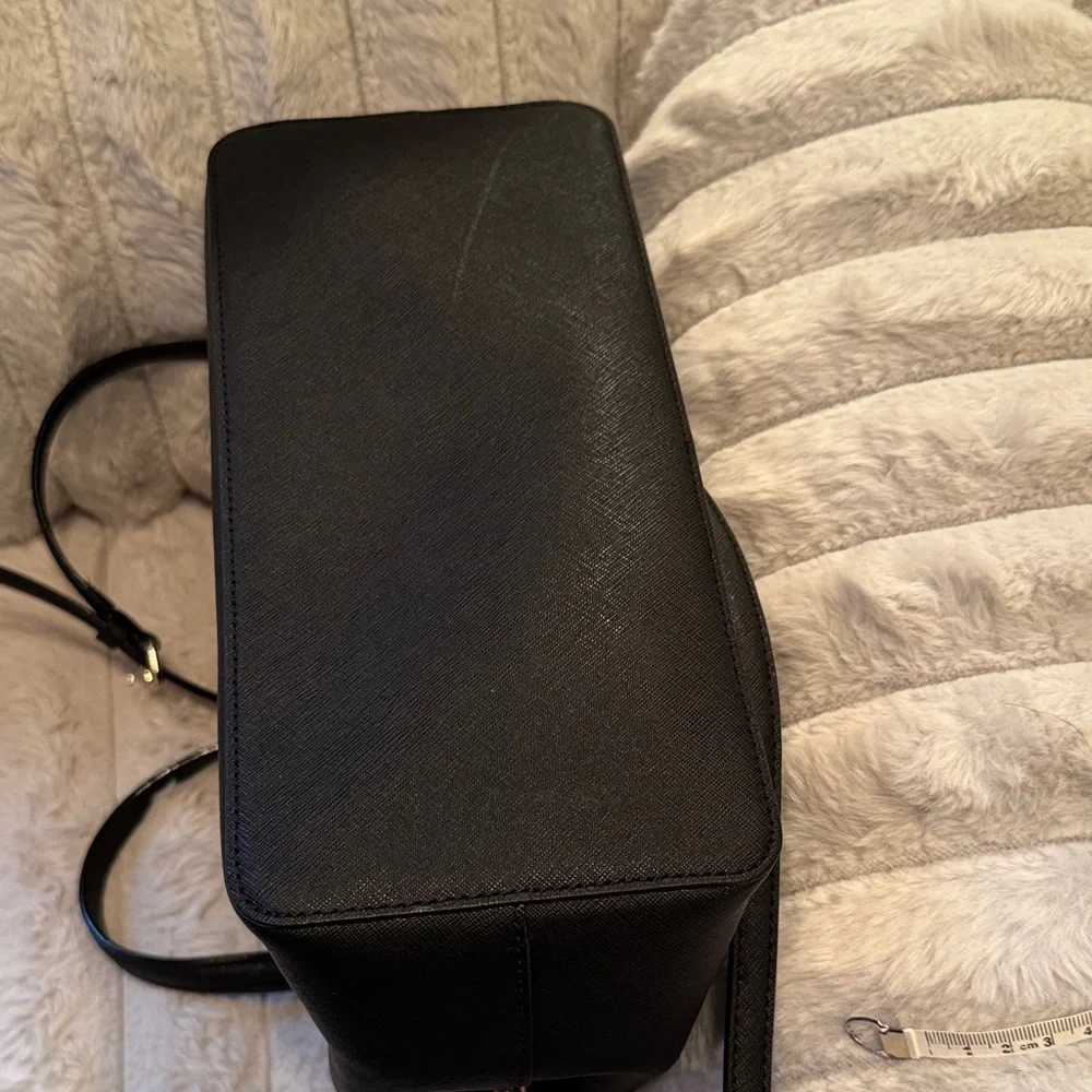 kate spade Black Satchel with Shoulder Strap